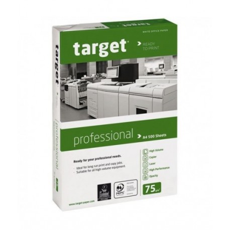 Ramette 500 feuilles Papier A4 TARGET blanc 75 g (21 x 29,7 cm)